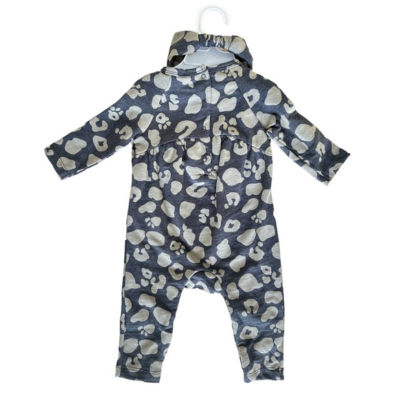 Jessica Simpson Baby Romper Bodysuit Headband Set Long Sleeve 0-3M 3-6M 6-9M - Picture 4 of 5